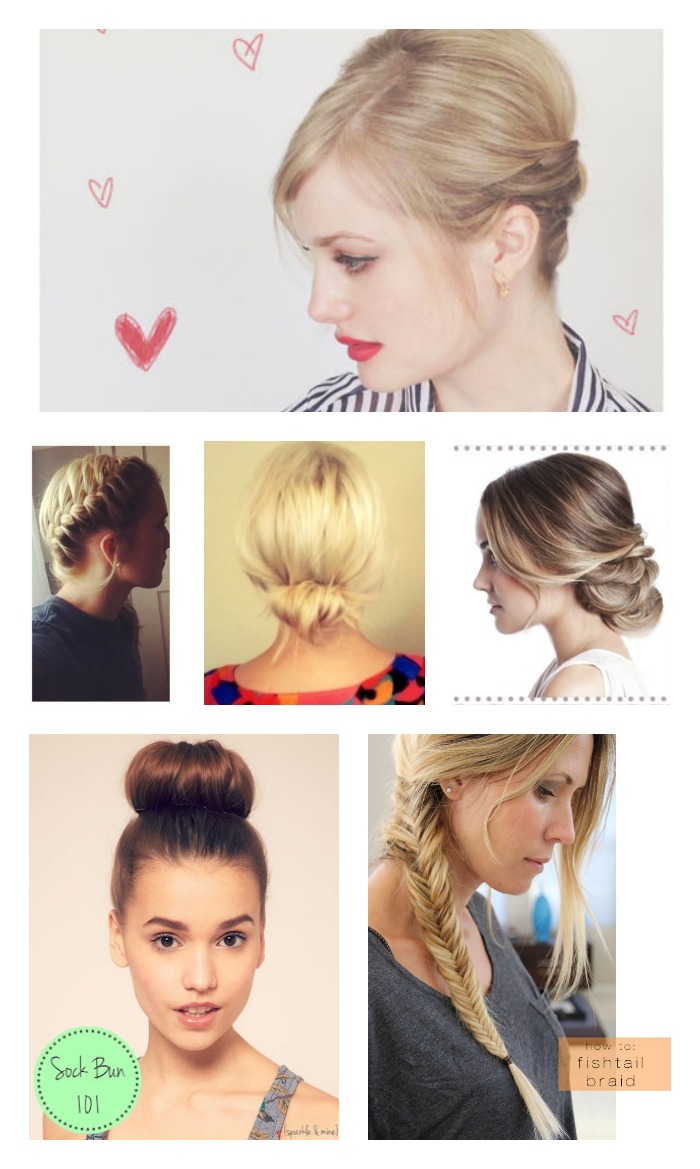 hairstyle collage