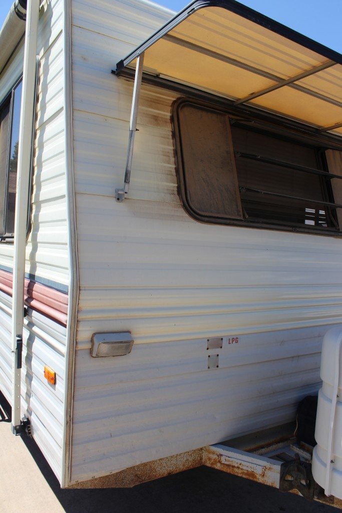 Camper Makeover How To Repaint A Travel Trailer