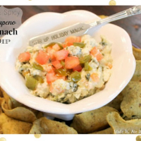 Hot & Spicy Jalapeno Spinach Dip