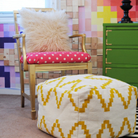How to make and upholster a chair cushion
