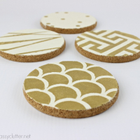 DIY Stenciled Coasters + $500 Amazon or Target Gift Card Giveaway