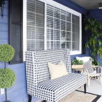 Prescott View Home Reno: DIY Wood Shutters and Front Porch Makeover