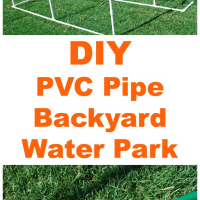 DIY PVC Backyard Water Park