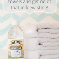 How to freshen your towels and get rid of that mildew stink