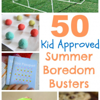 50 Summer Boredom Busters for kids
