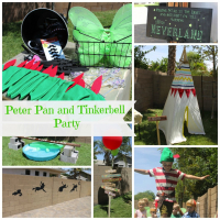 Peter Pan and Tinkerbell Party