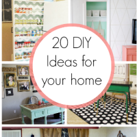 20 DIY Ideas for your home