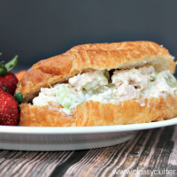 Easy and Delicious Chicken Salad Croissant