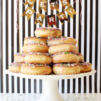 Birthday Ideas - DIY Donut Tower
