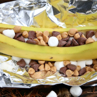Camping Food Ideas: Campfire Banana Boats