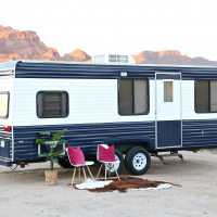 Travel Trailer Redo: How to paint a travel trailer
