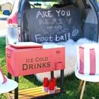 DIY Drink Cooler - Perfect for a Tailgating Party!