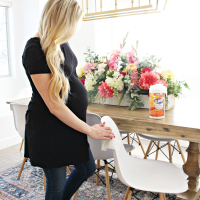 How to clean and prepare for a new baby: Clorox