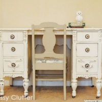 Chalk Paint Recipe and Chalk Paint Dresser Makeover