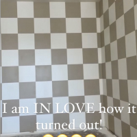 DIY Checkered Wallpaper Hack | Teenage Room Transformation