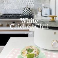 Quick Crockpot White Chicken Chili | The Perfect Family Dinner For Fall