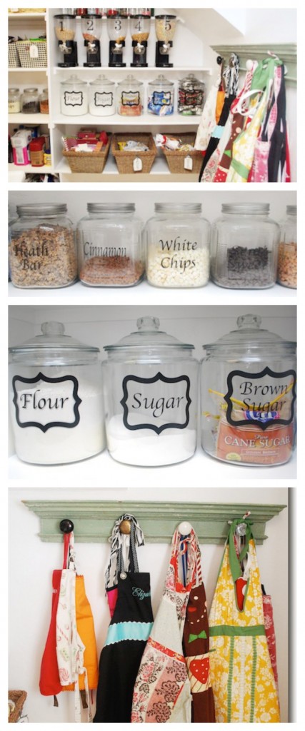 Pantry Makeover and Organizing Ideas - www.classyclutter.net