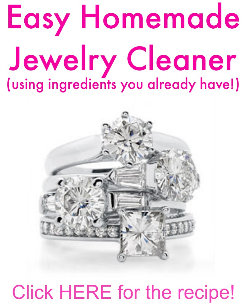 Homemade Jewelry Cleaner - Quick and Easy to do at home