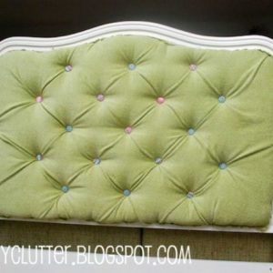 DIY Upholstered Tufted Headboard Tutorial