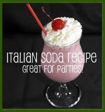 Italian Soda Recipe