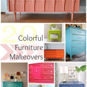 Colorful Furniture Makeovers