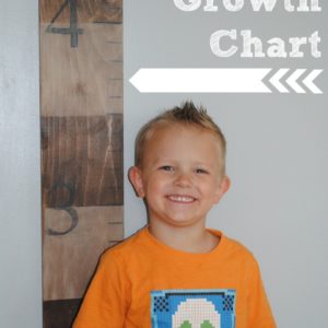 DIY Wooden Growth Chart Tutorial