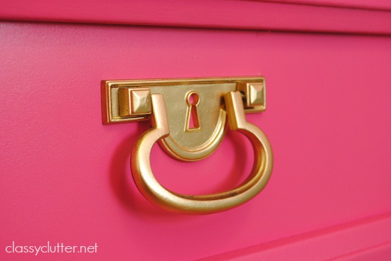 Pink and Gold Furniture