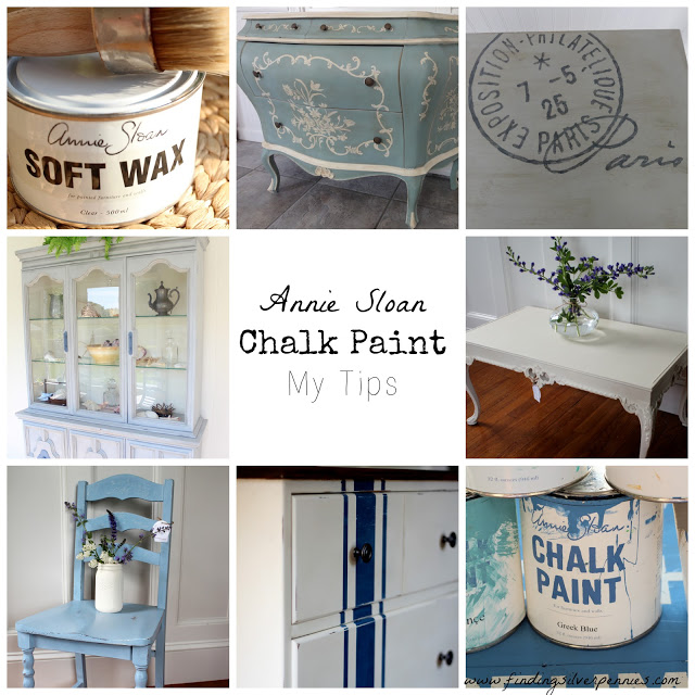 Chalk Paint tips collage