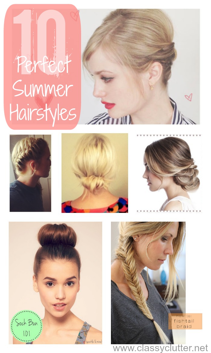 10 Adorable Hairstyles for Summer