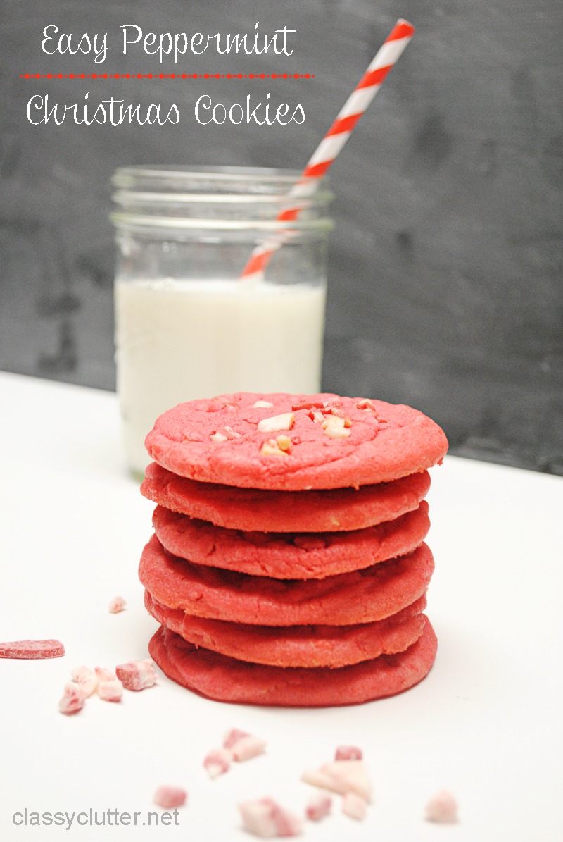 Peppermint Christmas Cookies