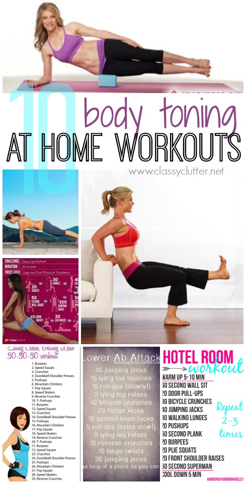 10 at Home workouts
