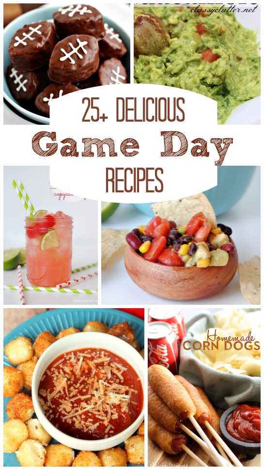 25+ Game Day Recipes