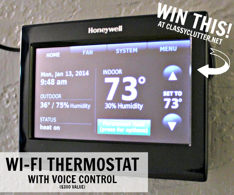 Honeywell’s Wi-Fi Smart Thermostat Giveaway