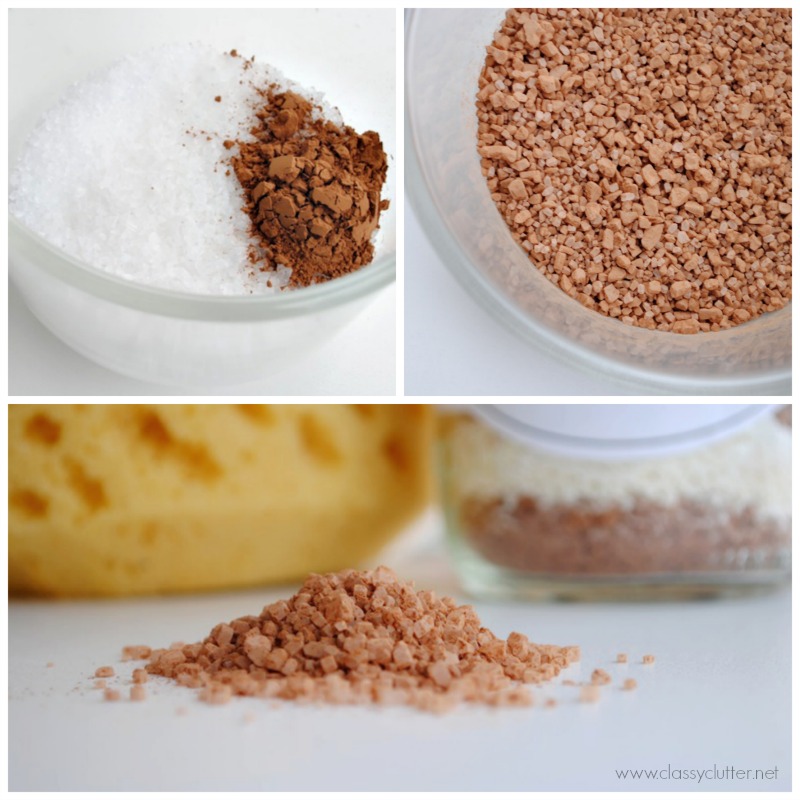 DIY Warm Cocoa Bath Salts
