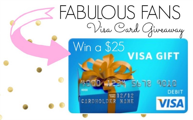Fabulous Fans Visa Gift Card Giveaway