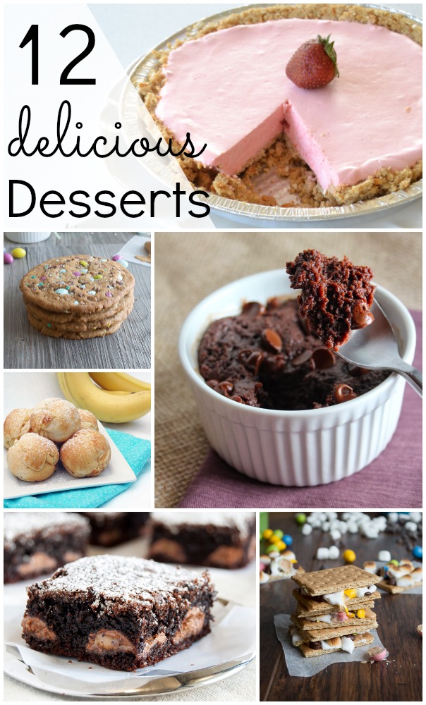12 delicious desserts