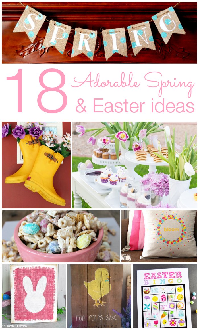 18 Adorable Spring and Easter Ideas