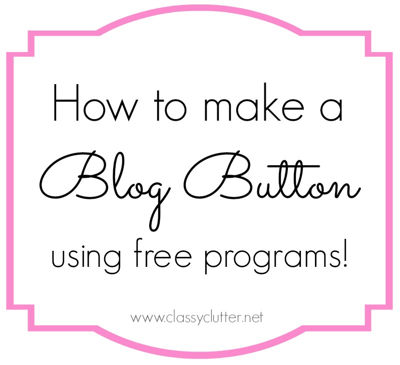 How to make a blog button 2