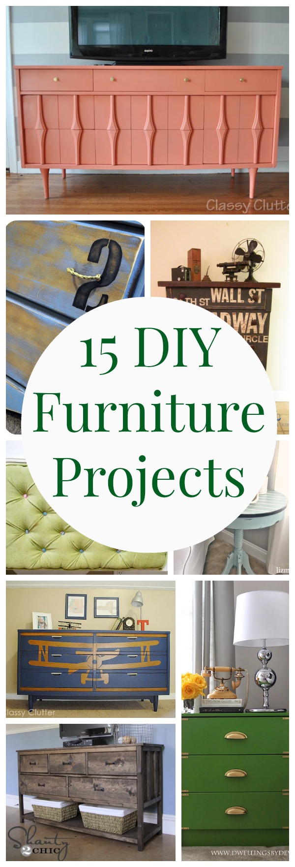 15 DIY Furniture Projects