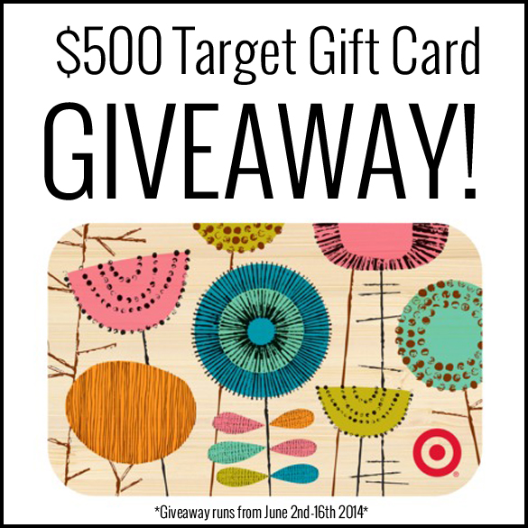 $500 Target Gift Card Giveaway!!!