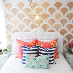 DIY Wood Scalloped Wall Tutorial