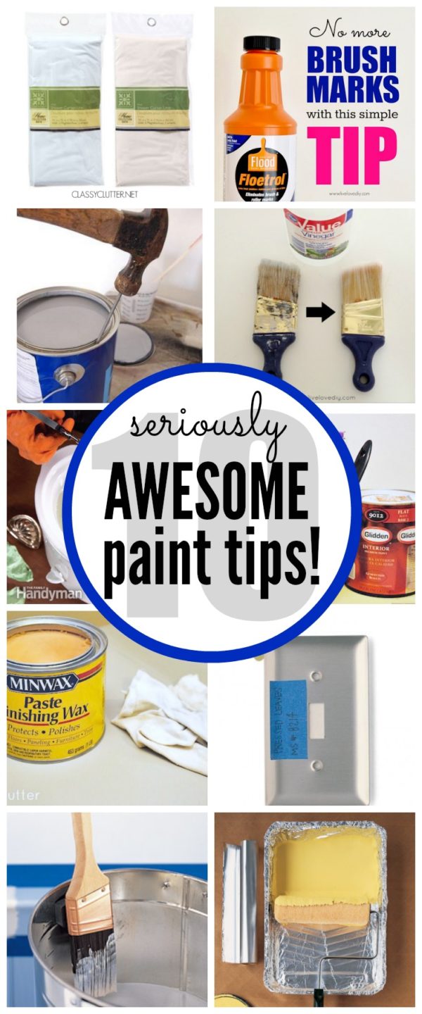 The BEST Painting Tips and Tricks