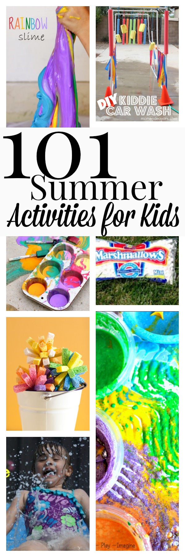 101 Summer Activities for kids
