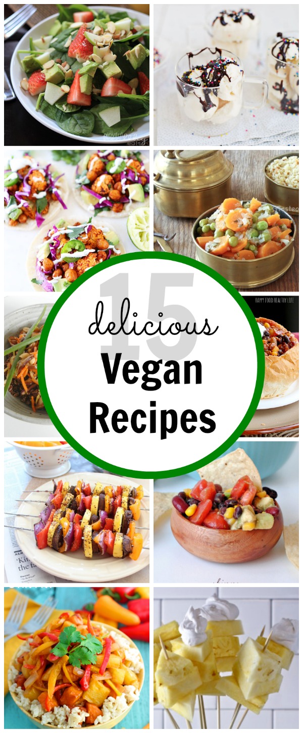15 delicious Vegan Recipes (including dessert!) | www.classyclutter.net