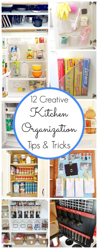 12 Creative Kitchen Organization Tips & Tricks