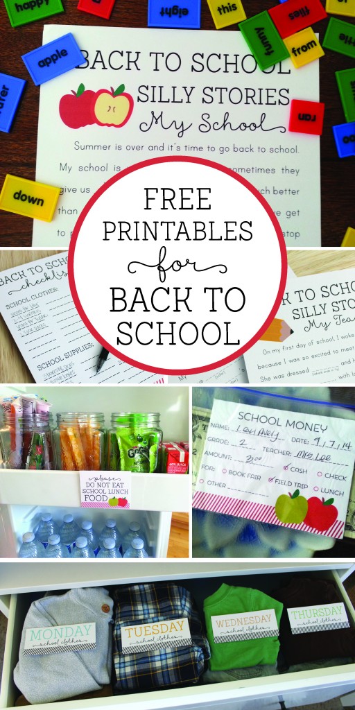 8 adorable (and totally useful!) Back to School Printables - www.classyclutter.net