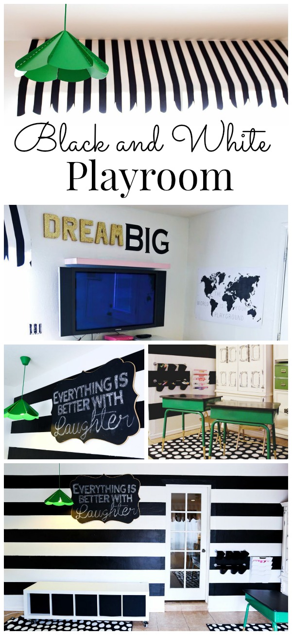 Black and White Playroom