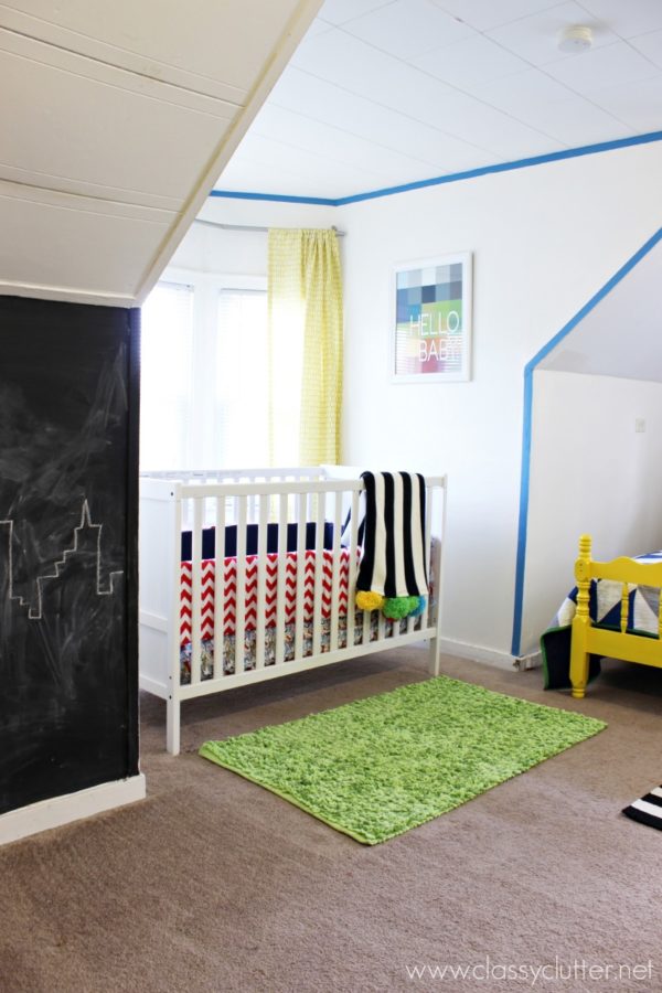 Modern Superhero Boys Room
