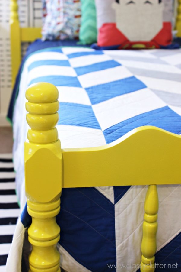 Modern Superhero Boys Room