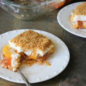 Fresh Peach Dessert